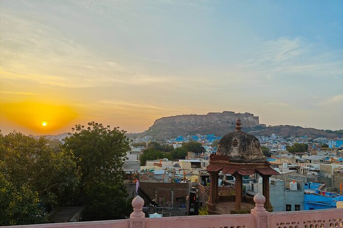 5 Days Private Heritage Triangle Tour Jaipur, Jodhpur, Udaipur. - Day 2: Pushkar camel safari, Brahma Temple, then Jodhpur blue-city check-in