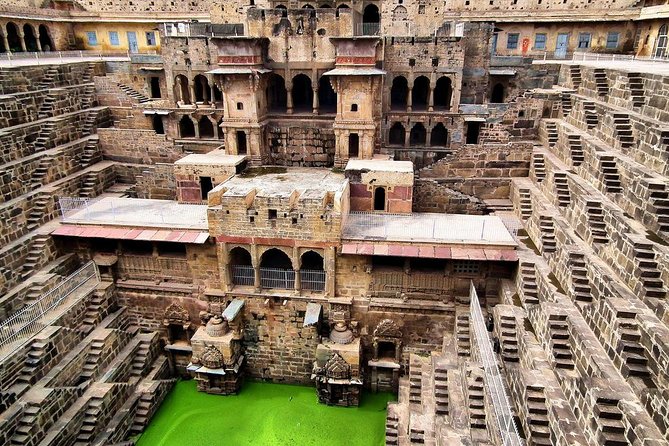 Abhaneri & Fatehpur Sikri Tour From Jaipur with Agra Drop - Fatehpur Sikri UNESCO site: Buland Darwaza, tombs, and palace-style mix