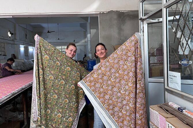 Exclusive Block Print Workshop in Rajasthan - Rishi and the team: patient help makes a difference