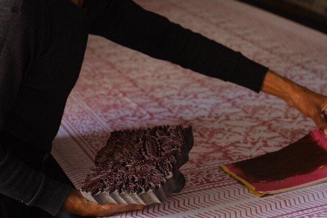 Explore Jaipur in a Tuk Tuk - Jaipur block printing workshop: the best “take-home” part