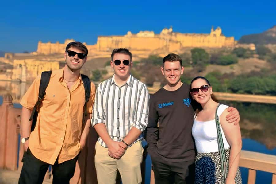 From Delhi: Jaipur Sightseeing Day Tour with Hotel Pickup - Jal Mahal on Sagar Lake: The Floating Palace Moment