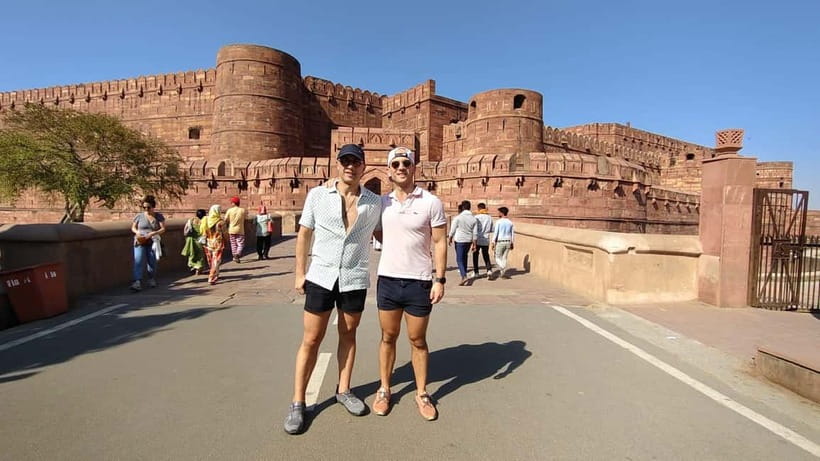 From Jaipur: Private Taj Mahal & Agra Day Trip with 5<em> Lunch – Key things I’d zero in on’ /></p>
<ul>
<li><strong>Fast-track entry</strong> to cut down the worst of the ticket-line frustration</li>
<li><strong>Live guide</strong> with English plus several other languages, so you’re not just staring at stones</li>
<li><strong>5-star lunch at DoubleTree by Hilton Agra</strong> (when you choose the lunch option)</li>
<li><strong>Agra Fort + Baby Taj</strong> for more Mughal-era sights beyond the Taj photo</li>
<li><strong>Private AC transportation</strong> from pickup in Jaipur to your chosen drop-off</li>
</ul>
<div class="twil" style="margin: 20px 0; padding: 15px 0;"><p>East to Agra and the Taj, other ways there</p><ul style="margin: 10px 0; padding-left: 0; list-style: none;"><li style="margin: 0 0 12px 0; padding: 0 0 12px 0; border-bottom: 1px solid #eee; line-height: 1.4;"><a href="https://experiencejaipur.com/skip-the-line-sunrise-taj-mahal-agra-day-tour-from-jaipur/">Skip The Line: Sunrise Taj Mahal & Agra Day Tour From Jaipur</a><br><span style="font-size: 0.82em; color: #555;"><span style="color: #D9A441;">★</span> 5.0 &nbsp;&middot;&nbsp; 251 reviews</span></li><li style="margin: 0 0 12px 0; padding: 0 0 12px 0; border-bottom: 1px solid #eee; line-height: 1.4;"><a href="https://experiencejaipur.com/from-jaipur-private-taj-mahal-agra-day-trip-with-5-lunch/">From Jaipur: Private Taj Mahal & Agra Day Trip with 5* Lunch</a><br><span style="font-size: 0.82em; color: #555;"><span style="color: #D9A441;">★</span> 4.9 &nbsp;&middot;&nbsp; 161 reviews</span></li><li style="margin: 0 0 12px 0; padding: 0 0 12px 0; border-bottom: 1px solid #eee; line-height: 1.4;"><a href="https://experiencejaipur.com/golden-triangle-tour-delhi-agra-jaipur/">Golden Triangle Tour – Delhi-Agra-Jaipur</a><br><span style="font-size: 0.82em; color: #555;"><span style="color: #D9A441;">★</span> 5.0 &nbsp;&middot;&nbsp; 73 reviews</span></li><li style="margin: 0; padding: 0; border-bottom: none; line-height: 1.4;"><a href="https://experiencejaipur.com/from-jaipur-taj-mahal-agra-private-guided-day-tour/">From Jaipur: Taj Mahal & Agra Private Guided Day Tour</a><br><span style="font-size: 0.82em; color: #555;"><span style="color: #D9A441;">★</span> 4.9 &nbsp;&middot;&nbsp; 68 reviews</span></li></ul></div><h2 id="fast-track-taj-mahal-entry-and-a-3-hour-guided-visit-that-actually-helps">Fast-Track Taj Mahal Entry and a 3-Hour Guided Visit That Actually Helps</h2>
<p> Lunch – Fast-Track Taj Mahal Entry and a 3-Hour Guided Visit That Actually Helps’ /><br />
The Taj Mahal can feel overwhelming. It’s huge, crowded, and full of tiny details you’d never notice if you’re just walking and hoping. What makes this tour practical is the <strong>fast-track entry</strong> plus a guide who gives you a path through the site that matches your time window.</p>
<p><p>You’ll spend up to <strong>three hours</strong> at the Taj Mahal with a live guide. That’s enough time to do the basics slowly, then circle back for the details that matter: the symmetry, the calligraphy, and how the layout creates those postcard-perfect lines. You’ll also have time to take photos at multiple points, and the guides in past bookings have been especially helpful with shooting angles and timing.</p>
</p>
<p><p>A small but real win: you skip a lot of waiting before you even start looking. That matters because Taj Mahal energy is strongest when you’re not stuck in a queue thinking you picked the wrong day.</p>
</p>
<h3 id="a-note-on-fridays">A note on Fridays</h3>
<p>If your trip lands on Friday, the Taj Mahal is <strong>closed</strong>. That doesn’t mean the whole day falls apart, but it does mean you should check your travel dates early so you’re not scrambling last minute.</p>
<h2 id="private-jaipur-to-agra-by-ac-car-comfort-for-a-3-12-hour-day">Private Jaipur-to-Agra by AC Car: Comfort for a 3–12 Hour Day</h2>
<p> Lunch – Private Jaipur-to-Agra by AC Car: Comfort for a 3–12 Hour Day’ /><br />
This is built for people who don’t want to negotiate transport on their own. Your day starts with pickup from your hotel or another location in Jaipur, and you travel in a <strong>private AC vehicle</strong> with your own driver. That’s a big deal in this region because road conditions and traffic can make shared buses feel like a long endurance test.</p>
<p><p>The tour lists a <strong>3 to 12 hour</strong> duration range. That’s a wide window, so you should treat this as a full-day commitment. Your exact timing depends on your pickup time and how the day flows once you reach Agra.</p>
</p>
<p><p>In many cases, the drive is described as smooth and safe, and guests highlight punctual pickup and clean, spacious cars. You’ll also get small extras like <strong>water bottles and umbrellas</strong>, which sounds minor until the heat or sudden weather shows up.</p>
</p>
<h3 id="choosing-your-drop-off-at-the-end">Choosing your drop-off at the end</h3>
<p>At the end, you can either return to Jaipur or be dropped in Agra for onward plans. I like this flexibility because it lets you stop treating Agra as a one-day interruption and start using it as a real destination if you have time.</p>
<div class="twil" style="margin: 20px 0; padding: 15px 0;"><p>A shortlist worth scanning before you book:</p><ul style="margin: 10px 0; padding: 0; list-style: none; display: grid; grid-template-columns: repeat(auto-fill, minmax(250px, 1fr)); gap: 14px;"><li style="border: 1px solid #e5e5e5; border-radius: 8px; overflow: hidden; line-height: 1.4; background: #fff;"><a href="https://experiencejaipur.com/pushkar-day-trip-from-jaipur-private-car-safari-guide-lunch/" aria-hidden="true" tabindex="-1"><img decoding="async" style="width: 100%; height: 150px; object-fit: cover; display: block;" src="https://b.experiencejaipur.com/wp-content/uploads/pushkar-day-trip-from-jaipur-private-car-safari-guide-lunch-400x267.jpg" alt="" loading="lazy"></a><div style="padding: 10px 12px;"><a href="https://experiencejaipur.com/pushkar-day-trip-from-jaipur-private-car-safari-guide-lunch/" style="font-weight: 600;">Pushkar Day Trip from Jaipur – Private Car, Safari, Guide & Lunch</a><br><span style="font-size: 0.82em; color: #555; margin-top: 4px;"><span style="color: #D9A441;">★</span> 4.5 &middot; 45 reviews</span></div></li><li style="border: 1px solid #e5e5e5; border-radius: 8px; overflow: hidden; line-height: 1.4; background: #fff;"><a href="https://experiencejaipur.com/all-inclusive-private-jaipur-city-tour-with-5-star-lunch-guide/" aria-hidden="true" tabindex="-1"><img decoding="async" style="width: 100%; height: 150px; object-fit: cover; display: block;" src="https://b.experiencejaipur.com/wp-content/uploads/all-inclusive-private-jaipur-city-tour-with-5-star-lunch-guide-400x266.jpg" alt="" loading="lazy"></a><div style="padding: 10px 12px;"><a href="https://experiencejaipur.com/all-inclusive-private-jaipur-city-tour-with-5-star-lunch-guide/" style="font-weight: 600;">All Inclusive Private Jaipur City Tour with 5-star Lunch & Guide</a><br><span style="font-size: 0.82em; color: #555; margin-top: 4px;"><span style="color: #D9A441;">★</span> 5.0 &middot; 34 reviews</span></div></li><li style="border: 1px solid #e5e5e5; border-radius: 8px; overflow: hidden; line-height: 1.4; background: #fff;"><a href="https://experiencejaipur.com/block-printing-workshop-in-jaipur-including-lunch/" aria-hidden="true" tabindex="-1"><img decoding="async" style="width: 100%; height: 150px; object-fit: cover; display: block;" src="https://b.experiencejaipur.com/wp-content/uploads/block-printing-workshop-in-jaipur-including-lunch-400x267.jpg" alt="" loading="lazy"></a><div style="padding: 10px 12px;"><a href="https://experiencejaipur.com/block-printing-workshop-in-jaipur-including-lunch/" style="font-weight: 600;">Block Printing Workshop in Jaipur! (including lunch)</a><br><span style="font-size: 0.82em; color: #555; margin-top: 4px;"><span style="color: #D9A441;">★</span> 5.0 &middot; 34 reviews</span></div></li><li style="border: 1px solid #e5e5e5; border-radius: 8px; overflow: hidden; line-height: 1.4; background: #fff;"><a href="https://experiencejaipur.com/from-delhi-private-agra-taj-mahal-tour-with-5-lunch/" aria-hidden="true" tabindex="-1"><img decoding="async" style="width: 100%; height: 150px; object-fit: cover; display: block;" src="https://b.experiencejaipur.com/wp-content/uploads/from-delhi-private-agra-taj-mahal-tour-with-5-lunch-400x267.jpg" alt="" loading="lazy"></a><div style="padding: 10px 12px;"><a href="https://experiencejaipur.com/from-delhi-private-agra-taj-mahal-tour-with-5-lunch/" style="font-weight: 600;">From Delhi: Private Agra & Taj Mahal Tour with 5 * Lunch</a><br><span style="font-size: 0.82em; color: #555; margin-top: 4px;"><span style="color: #D9A441;">★</span> 5.0 &middot; 32 reviews</span></div></li></ul></div><h2 id="doubletree-by-hilton-agra-lunch-real-break-time-not-a-rushed-side-stop">DoubleTree by Hilton Agra Lunch: Real Break Time, Not a Rushed Side Stop</h2>
<p> Lunch – DoubleTree by Hilton Agra Lunch: Real Break Time, Not a Rushed Side Stop’ /><br />
Lunch is the part most day trips cheap out on. Here, you have an option for lunch at a <strong>multi-cuisine, five-star hotel restaurant</strong>, and the itinerary specifically lists <strong>DoubleTree by Hilton Hotel Agra</strong> for about <strong>45 minutes</strong>.</p>
<p><p>That 45-minute lunch window is short, but it’s long enough to reset. You’re not eating over the sink while someone tries to herd you back to a gate. Instead, you sit down with a buffet-style meal and get a proper pause between the Taj Mahal and Agra Fort.</p>
</p>
<p><p>A practical tip: keep your stomach settled for the next leg. Agra Fort involves more moving around and stair-and-courtyard rhythm, so you want energy, not a food coma.</p>
</p>
<p><p>Drinks are not included, so if you like bottled water or soft drinks with your meal, plan for that small extra cost.</p>
</p>
<h2 id="agra-fort-and-baby-taj-two-stops-that-add-context-beyond-the-main-icon">Agra Fort and Baby Taj: Two Stops That Add Context Beyond the Main Icon</h2>
<p> Lunch – Agra Fort and Baby Taj: Two Stops That Add Context Beyond the Main Icon’ /><br />
Many first-time Agra plans feel like one monument and then a fast exit. This tour adds two more sites that help the day feel more complete.</p>
<h3 id="agra-fort-about-1-hour-with-a-guide">Agra Fort (about 1 hour with a guide)</h3>
<p>Agra Fort is a different mood from the Taj Mahal. The Taj is about purity and symmetry; the fort is about power and control. With a <strong>guided visit (around 1 hour)</strong>, you get help reading the fortress layout instead of just walking through big walls.</p>
<p><p>You’ll also get views that connect the fort back to the city’s geography. Even if your photo skills are average, the fort gives you angles that don’t depend on perfect weather.</p>
</p>
<h3 id="baby-taj-about-30-minutes">Baby Taj (about 30 minutes)</h3>
<p>Baby Taj is short on time but strong on payoff. It’s generally quieter, and you’ll appreciate the pacing after the main crowds at the Taj Mahal. You get about <strong>30 minutes</strong> here with a guide, which is enough to appreciate the architecture and take photos without feeling rushed.</p>
<p><p>One practical benefit: Baby Taj can function like a decompression stop. If your brain is overloaded with the Taj’s scale and symbolism, this gives you a calmer reset before you start heading back.</p>
</p>
<h2 id="guides-like-anshu-arif-mehfooz-and-ankur-the-real-value-is-translation">Guides Like Anshu, Arif, Mehfooz, and Ankur: The Real Value Is Translation</h2>
<p><img width="650" height="650" decoding="async" src=