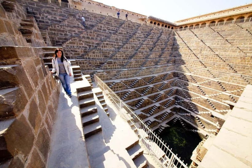 From Jaipur: Same Day Trip to Abhaneri Chand Baori Stepwell - Monkey Temple (Abandoned-Then-Restored Vibe): A Fun Detour