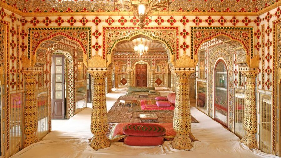 From New Delhi: Jaipur Tour by Fast Train or by Private Car - Panna Meena Ka Kund stepwell: patterned stairs for the camera