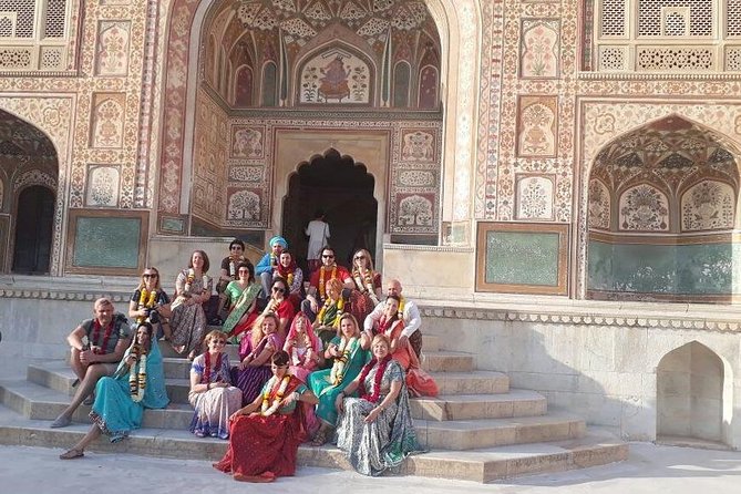 Full-day Jaipur Private Sightseeing Tour by Car with Guide - Stop 2: Amer (Amber) Palace for big views and palace scale