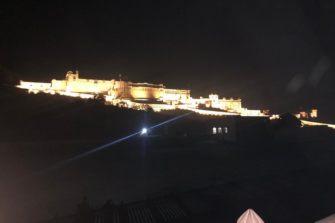 Guided Night Tour of Jaipur With Optional Street Food Tasting - Optional street food tasting: fun add-on, plan the money