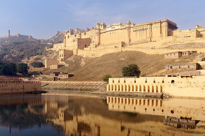 Jaipur 2 Day Private Car Tour - Jal Mahal: photos from the lakefront, not full access