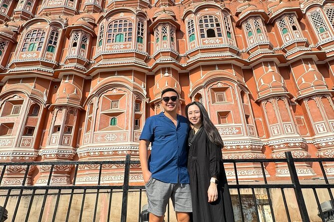 Jaipur: 2 Days private City Tour With Guide - Day 1: Hawa Mahal, Panna Meena ka Kund, Amber Fort, City Palace, and Jantar Mantar