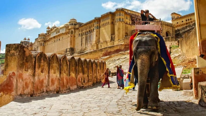 Jaipur: Amber Fort, Stepwell & Jal Mahal with Pickup - Key highlights at a glance