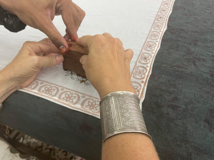 Jaipur: Block Printing Workshop and Hands-on Experience - How the workshop runs: blocks, stamping, and the washing step