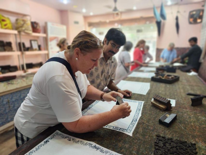 Jaipur: Block Printing Workshop In the Heart of City Center - Wooden stamps and natural dyes: how the printing actually works