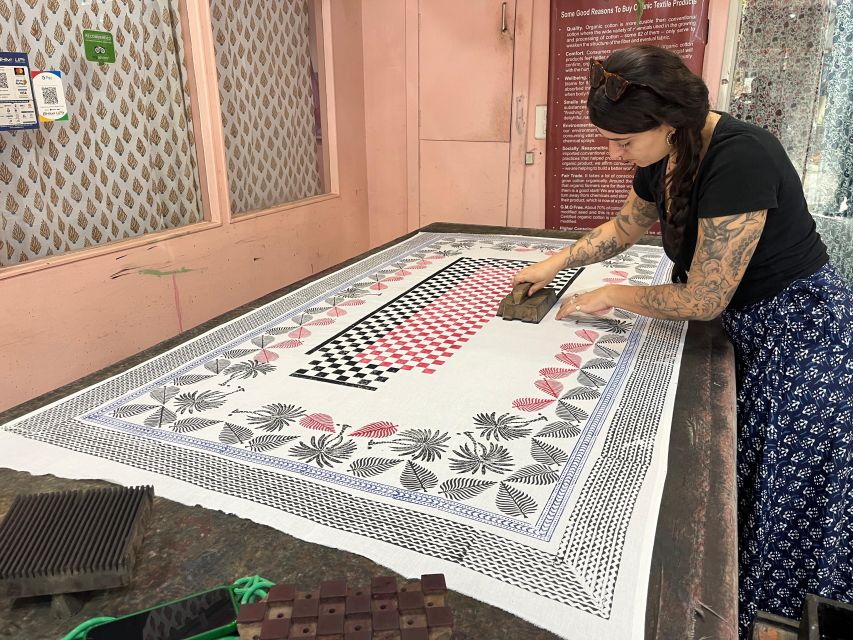 Jaipur: Block Printing Workshop In the Heart of City Center - How the private class feels: pacing, chai, and names to remember