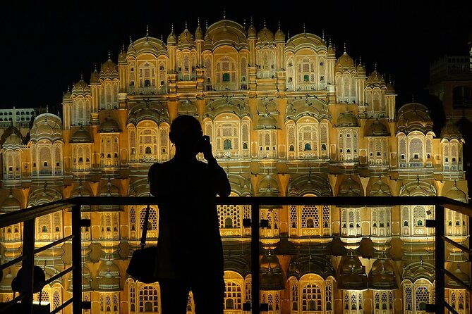 Jaipur by Night Evening Tour with Nahargarh Fort Views - Key points at a glance