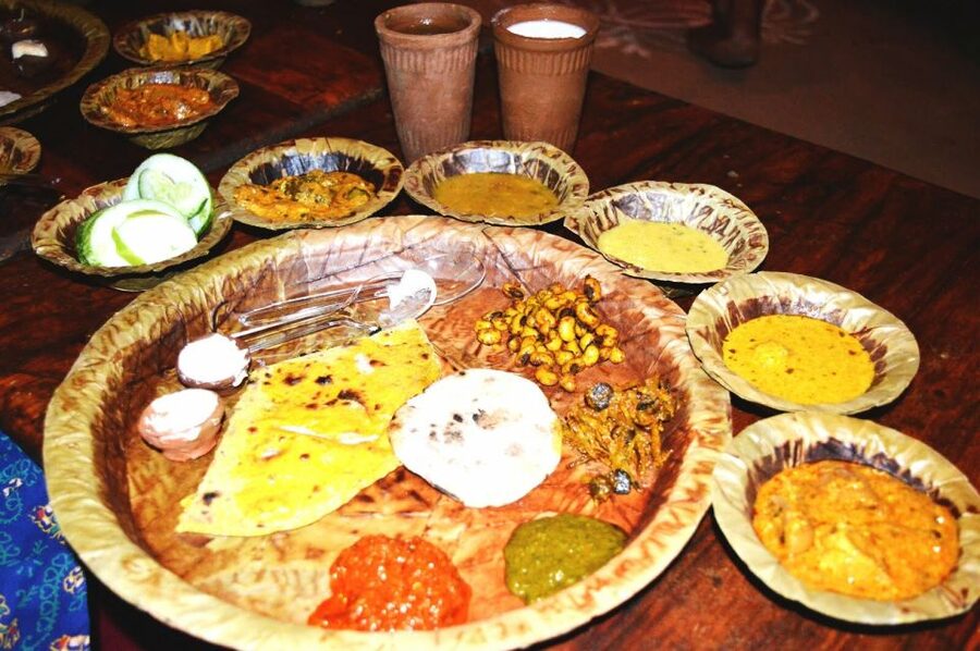 Jaipur: Chokhi Dhani with Private Transportation and Dinner - Live instrumental music: the small detail that changes the vibe