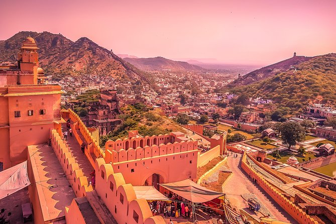 Jaipur city tour - Getting picked up and staying comfortable on the road