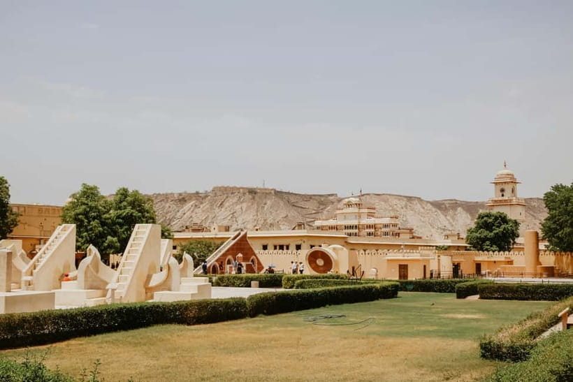 Jaipur: Full-Day City Tour with Car, Guide & Skip-the-Line - Jantar Mantar: astronomy that makes people slow down