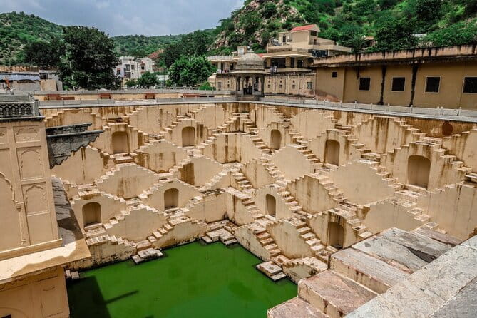 Jaipur Full-Day Private Tour Including Sunset at Nahargarh Fort - Panna Meena ka Kund: a stepwell that rewards you with light and angles