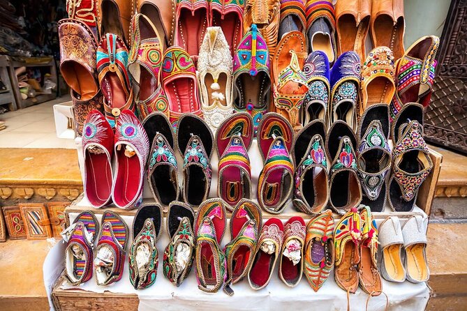 Jaipur Half-Day Shopping Tour with Hand Block Printing Class - The Pink City walk: textiles, footwear, handicrafts, and spice aromas