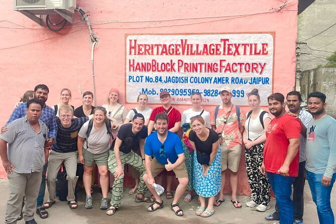 Jaipur Half Day Tour Experience for 5 Hours - Block printing at a textile factory: a hands-on cultural pause