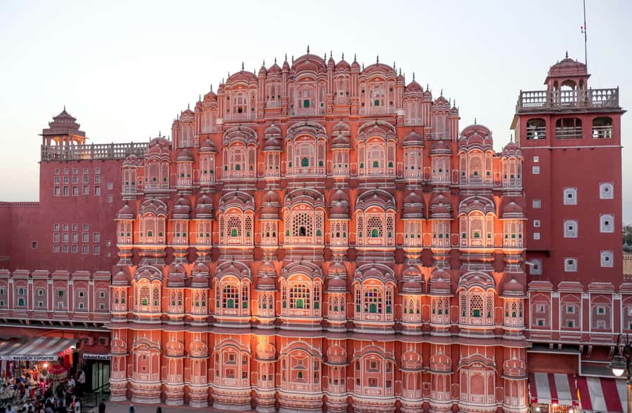Jaipur: Half or Full Day Sightseeing Tour with Flower Market - Old Walled City in a smooth order: Hawa Mahal, City Palace, Jantar Mantar