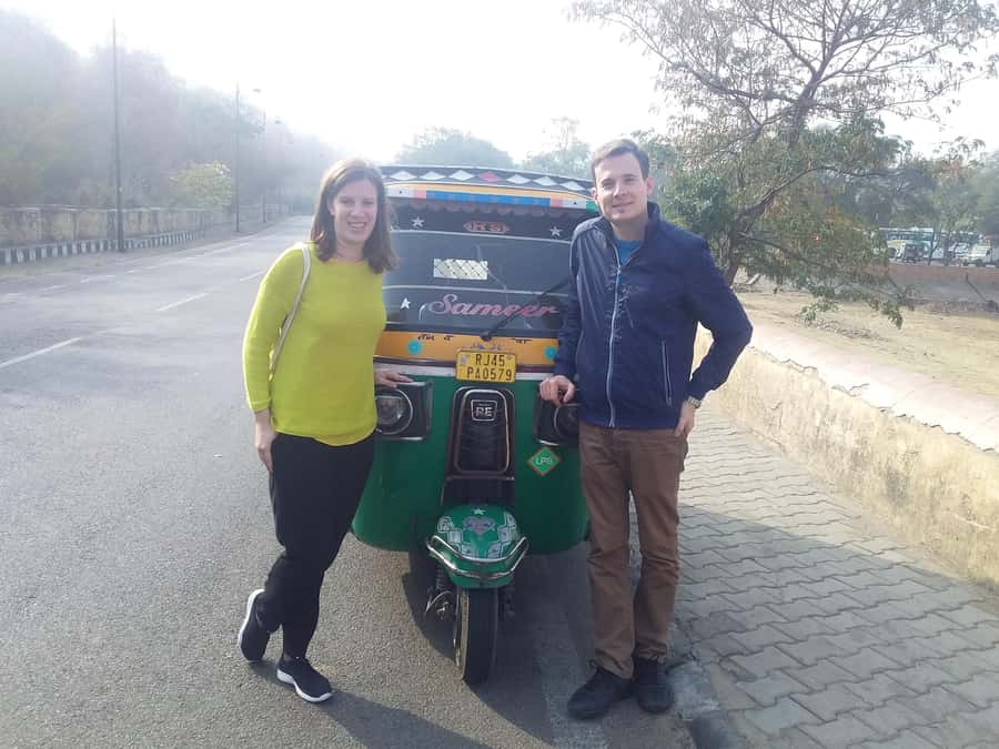 Jaipur: Heritage Evening Tour with Monkey Temple Sunset - Flower market and gates: where the city feels lived-in