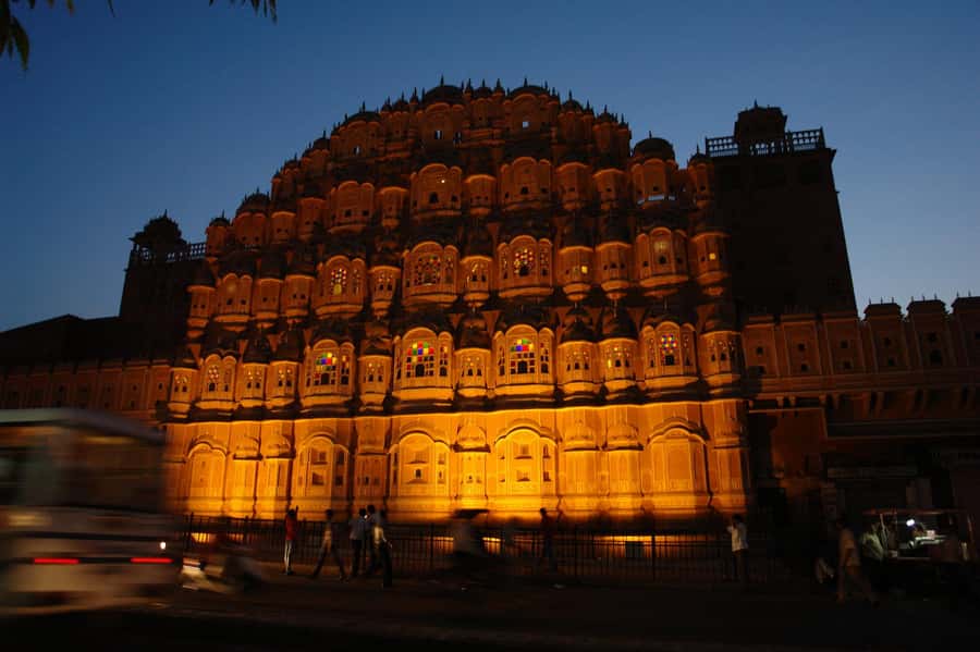 Jaipur: Heritage Evening Tour with Monkey Temple Sunset - Albert Hall Museum at night: the museum you can actually enjoy