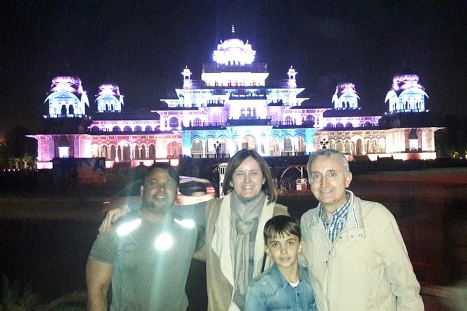 Jaipur Night Tour with Scenic Sunset at Monkey Temple - Albert Hall Museum in the evening: architecture and collections