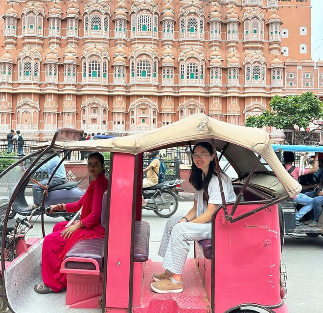 Jaipur Private City Tour with a Women-Driven E-Rickshaw Ride - Panna Meena ka Kund stepwell under the fort