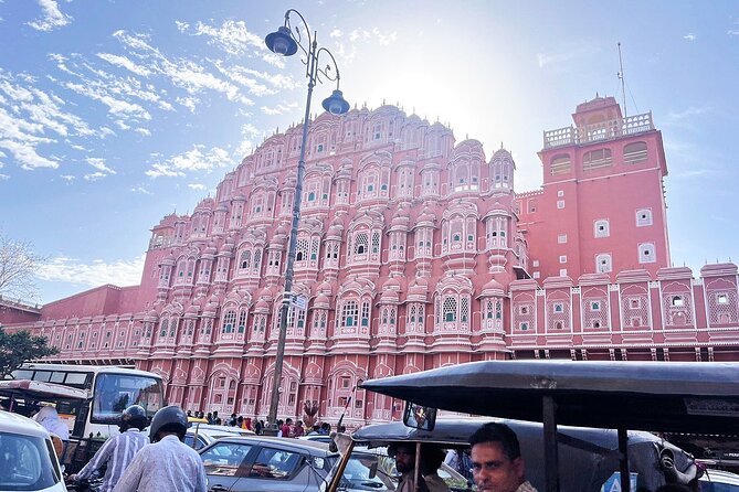 Jaipur Tuk Tuk Sightseeing Tour with Monkey Temple Sunset View - City Palace and Royal Gaitor: power meets quiet gardens