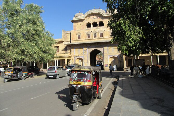 Jaipur Tuk-Tuk Tour with Flower Market Visit - Hawa Mahal: breeze-palace views with a short climb