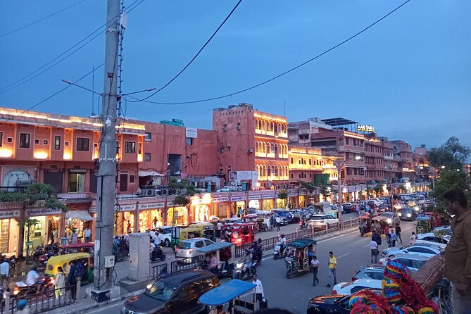 Jaipur@Twilight Guided Heritage City walk tour with Food Tasting - Khajane Walon Ka Rasta and Khejado Ka Rasta: Marble Art From Sketch to Finish