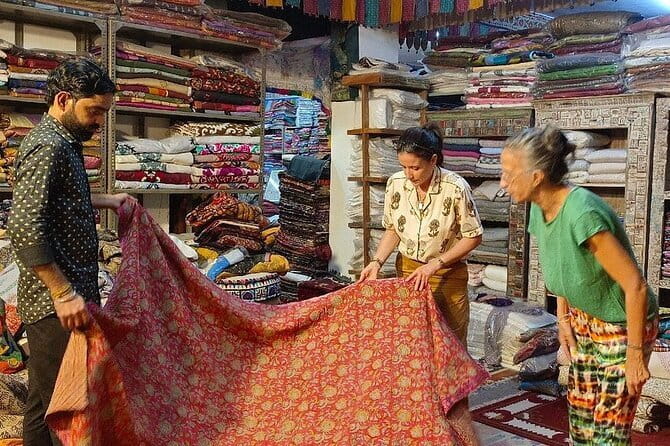 Jaipur Women Crafts and Shopping Tour - Stop 2: Channi Carpets & Textiles for rugs and fabric choices