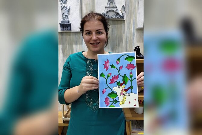 Learn to make a Pichwai Painting - Learning Pichwai: A Devotional Art You Can Carry Home