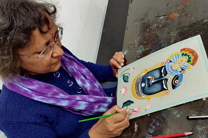 Learn to make a Pichwai Painting - Where Colorbox Art Academy Fits Into Jaipur