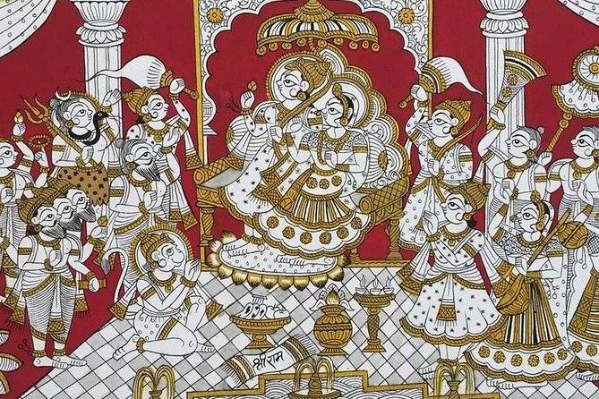 Make my own Rajasthani Phad Painting - What You Learn About Phad Miniature Painting (Beyond Copying)