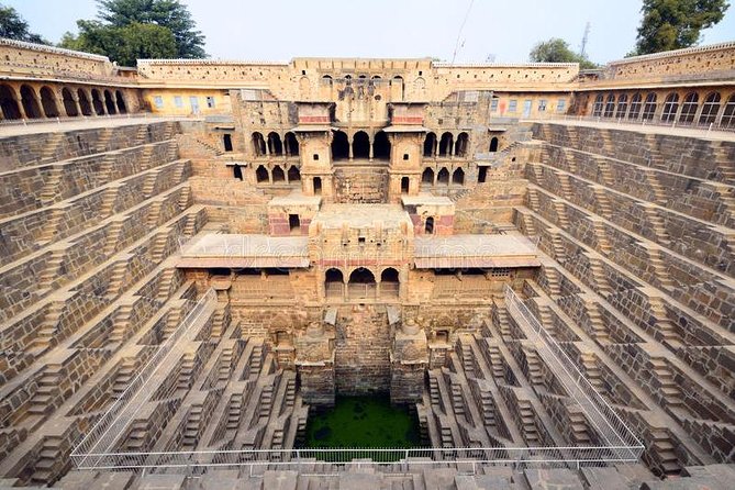 Private Day Trip to Abhaneri Chand Baori Stepwell from Jaipur - Chand Baori stepwell: where scale hits first, then the story