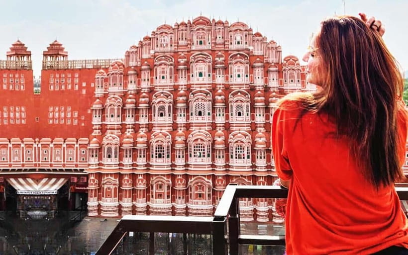 Private Full-Day Jaipur Guided Tour with Monkey Temple - Amber Fort and Jal Mahal: red sandstone drama plus that waterline moment