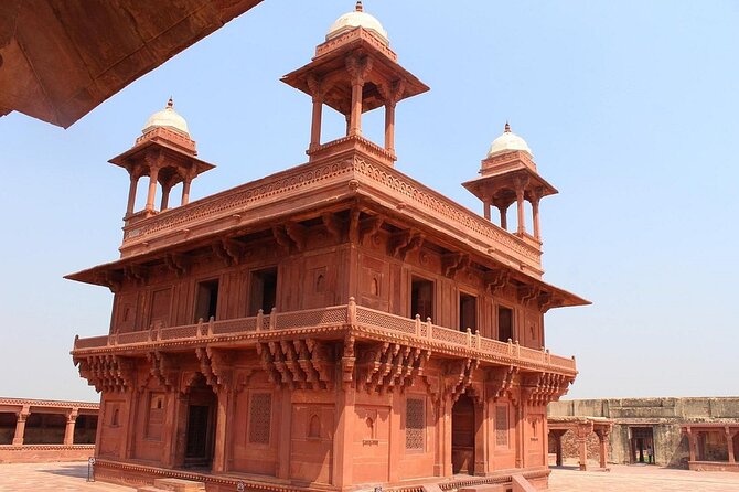 Private Taj Mahal and Fatehpur Sikri Day Trip from Jaipur - The marble inlay demo: a small stop with big payoff
