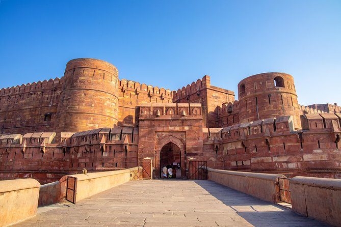 Same Day Taj Mahal, Agra Fort & Baby Taj Tour from Jaipur by Car - Agra Fort: 1565 AD Mughal architecture in a focused block