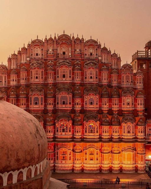 Two days Jaipur tour with guide by private car. - Day 1: Hawa Mahal Through Amer Fort, With Plenty of Photo Angles